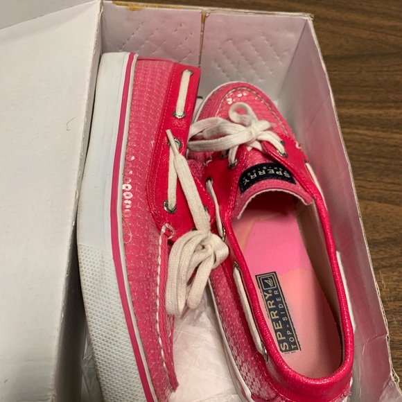 Pink Sequin Sperry - Picture 2 of 7